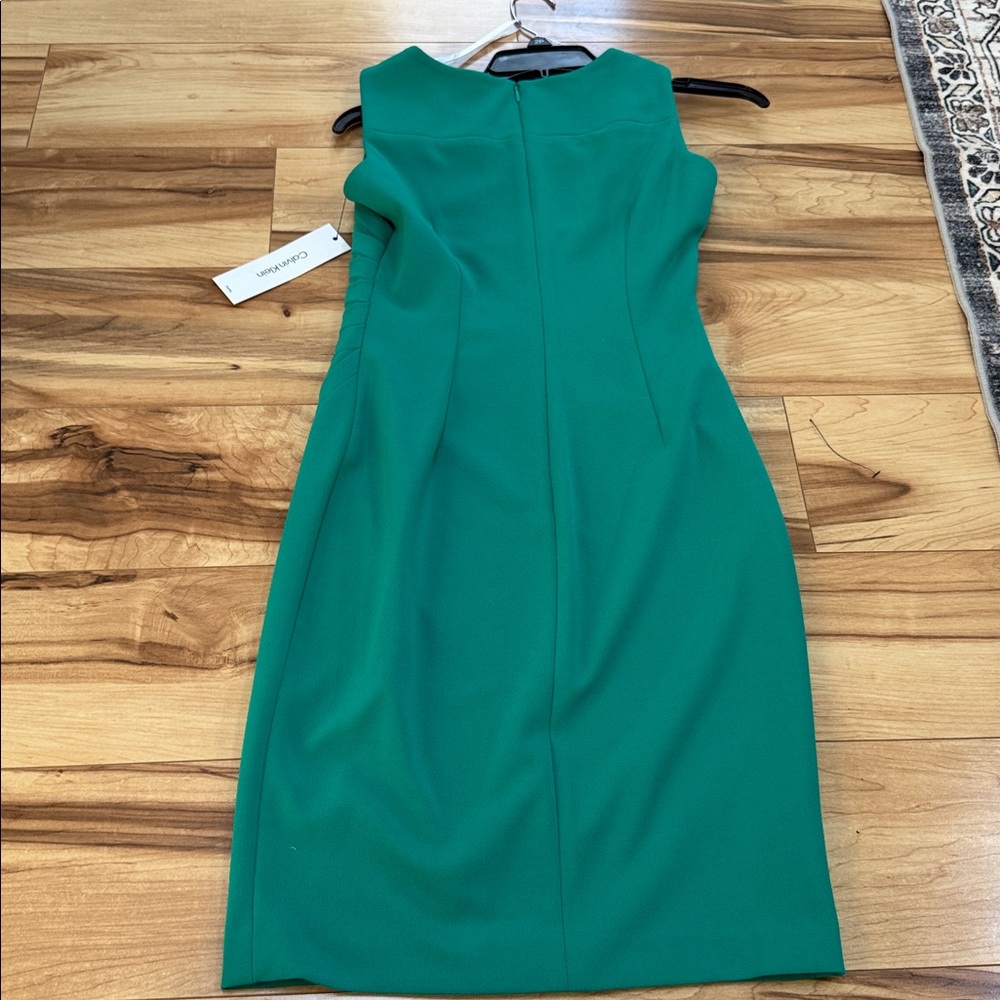 Calvin Klein green  Midi Dress - Picture 6 of 6